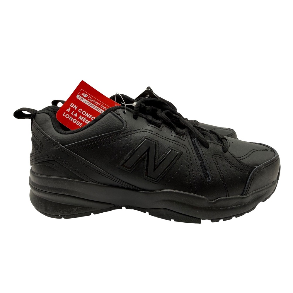 New Balance 608 Training Shoes Womens 8.5 Black New WX608AB5 Wide Slip Resistant